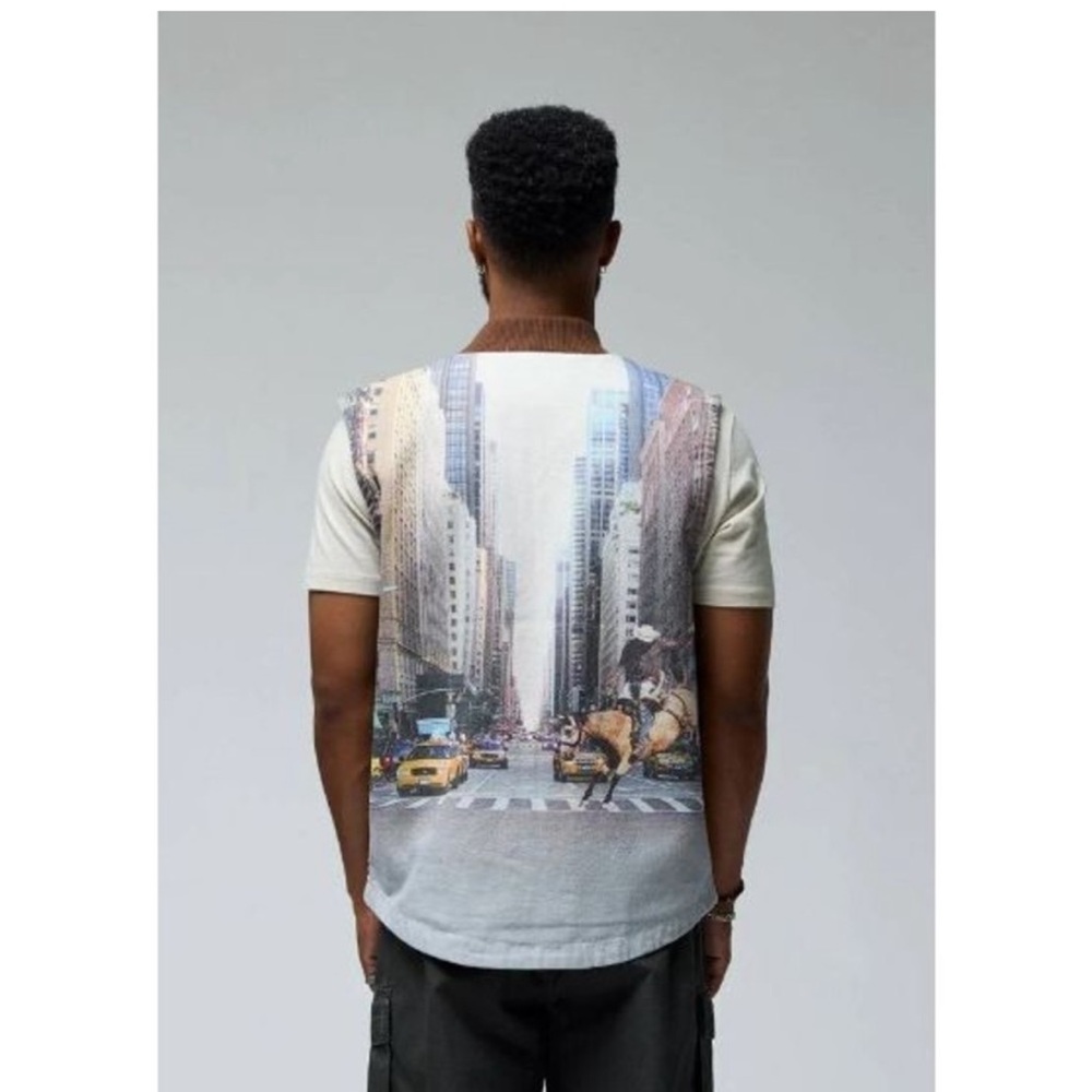 New York Sunshine x Dickies City Cowboy Photo-real Vest Men's L Grandpacore - Picture 9 of 9